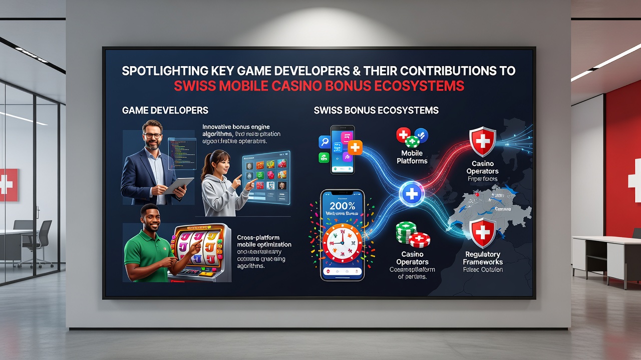 Mobile casino bonus ecosystems developed by leading game studios for Swiss markets